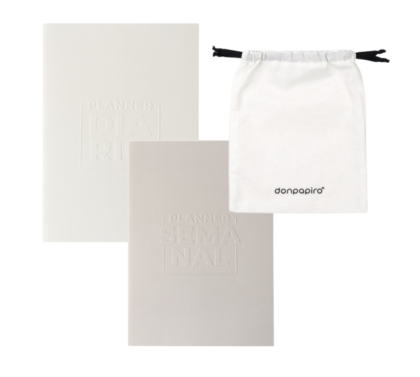 Pack Planner Diario + Planner Semanal + Funda