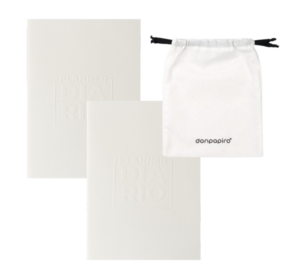 Pack 2 Planners Diarios + funda